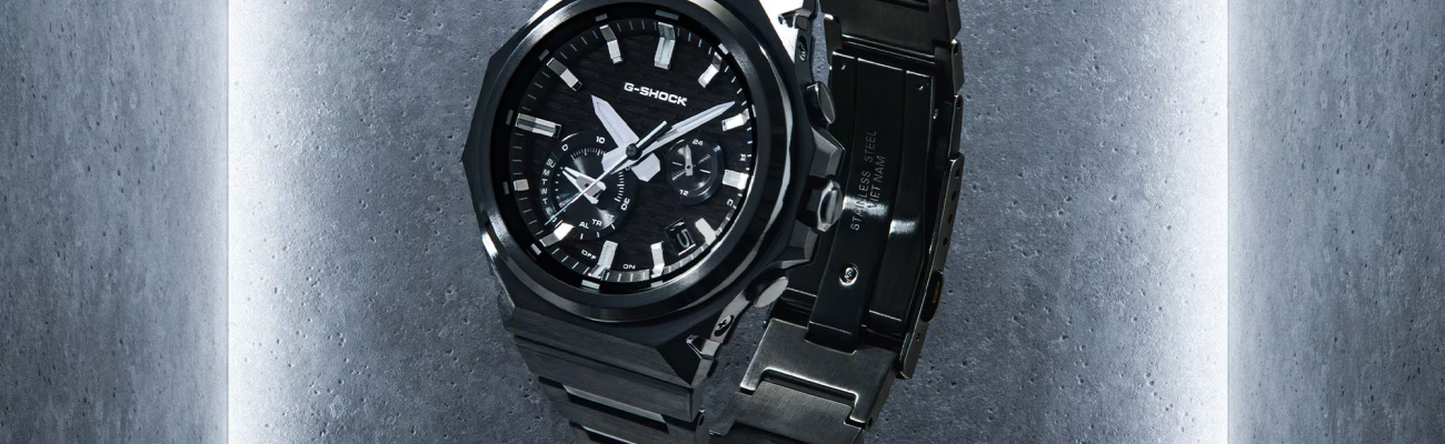 Casio G-SHOCK G-Steel GST-B1000BD-1AER L'évolution analogique