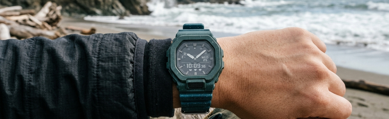 Horlogerie écoresponsable en 2026 : l'essor des plastiques océaniques recyclés et des résines biosourcées
