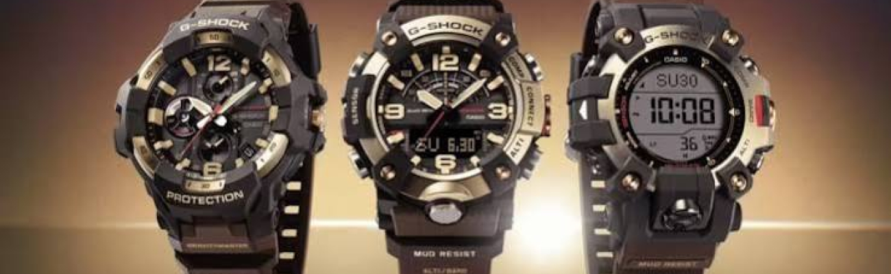 Релізи Casio G-SHOCK 2026 року: багатокомпонентний GST-W1000 та Master in Horizon Gold